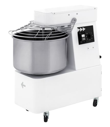 Špirálový mixér s pevnou hlavicou a misou, HENDI, 35 kg/h, 10L, 230V/370W, 240x590x(H)575mm