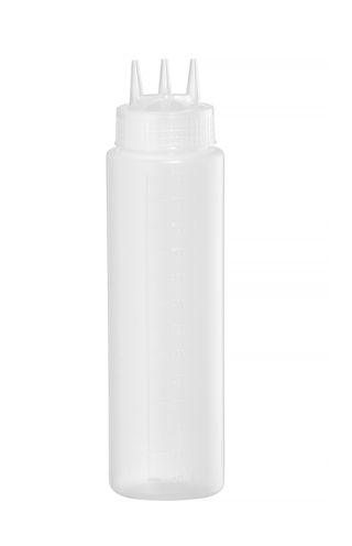 Flasche für Saucenwärmer, HENDI, 0,65L, Transparent, ⌀68x(H)247mm