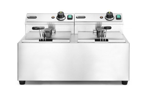 Freidora Profi Line (2 x 8 litros), HENDI, Profi Line, 16L, 230V/7000W, 605x460x(H)369mm