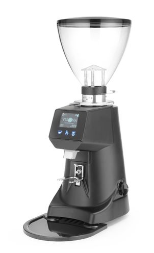 Młynek do kawy, elektryczny, Verona, czarny, 220V/420W, 410x240x(H)625mm