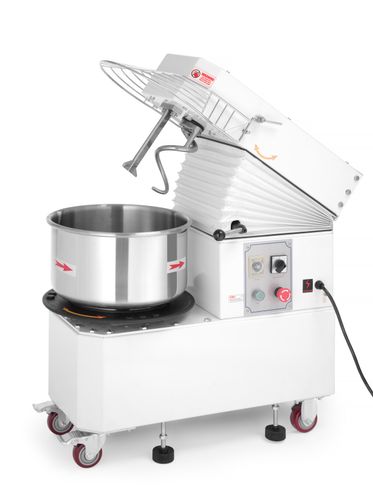 Mixér spirálový na těsto se 2 rychlostmi a odnímatelnou mísou, HENDI, 400V/1500W, 790x430x(H)830mm