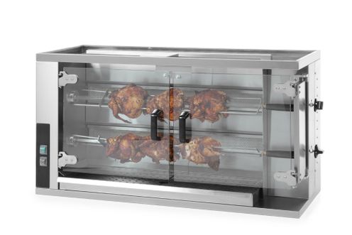 Dujinis 8-10 viščiukų skirtas grilis, HENDI, 1150x472x(H)605mm