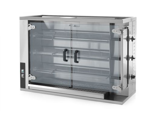 Plynový ražeň na 12-15 kurčiat, HENDI, 1150x472x(H)795mm