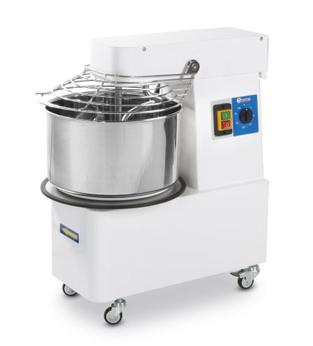 Spiraalne taignasegamismasin fikseeritud taignasegamisanumaga - 41 l, Prismafood, 112 kg/h, 400V/1100W, 480x820x(H)850mm