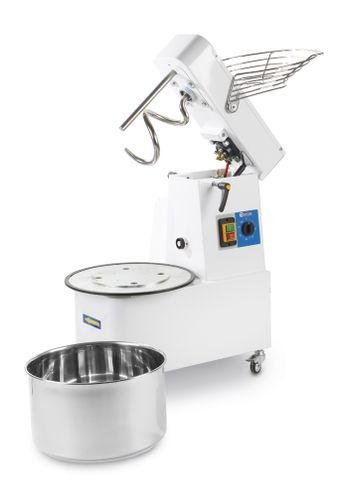Mīklas maisītājs spirālveida ar noņemamo kublu - 41 L, Prismafood, 102 kg/h, 41L, 400V/1100W, 480x815x(H)850mm