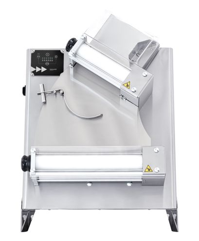 Elektrický valček na cesto Touch and Go” 400 s 2 pármi valčekov, Prismafood, 230V/250W, 585x435x(H)790mm