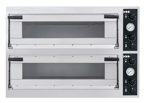 Podnosy 44 Skleněná pec na pizzu, Prismafood, 400V/13800W, 1100x1080x(H)745mm