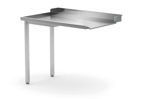 Nõudepesumasinate mahalaadimislaud, HENDI, vasak pool, 1000x700x(H)850mm