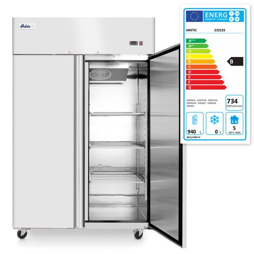 Frigorifero a due porte Profi Line 1240 L, Arktic, Profi Line, GN 2/1, 940L, 230V/350W, 1314x800x(H)2082mm