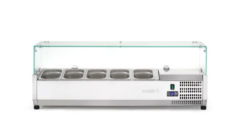 Chladicí zásobník GN 1/4, Arktic, 5 x GN 1/4, 230V/180W, 1205x335x(H)460mm