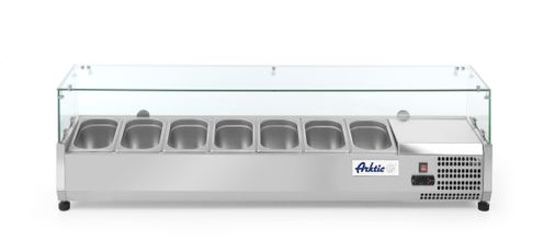 CHLADIACA NADSTAVBA NA GN 1/4, Arktic, 7x GN 1/4, 230V/180W, 1505x335x(H)460mm