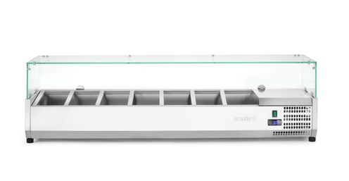 Chladicí zásobník GN 1/3, Arktic, 7x GN 1/3, 230V/180W, 1605x420x(H)460mm