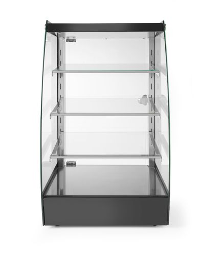 Vitrína s dvířkami a 4 policemi 75 l, HENDI, 230V/2W, 415x390x(H)716mm