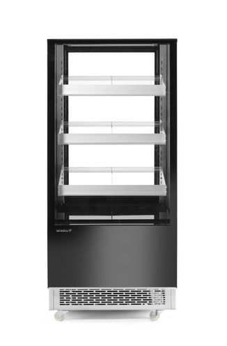 Kühlvitrine mit 3 geneigten Regalen, Arktic, 230V/480W, 833x650x(H)1460mm