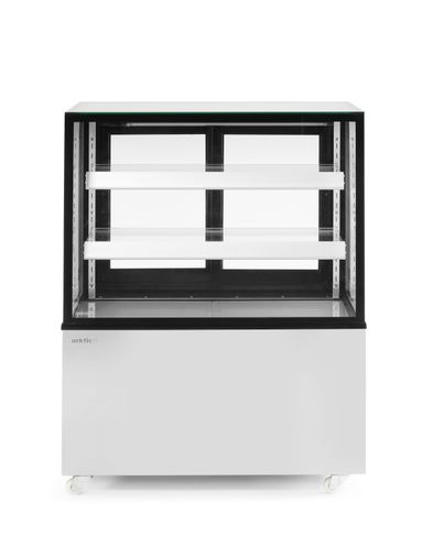 Refrigerated display cabinets with 2 shelves, Arktic, 300L, 230V/480W, 994x677x(H)1230mm