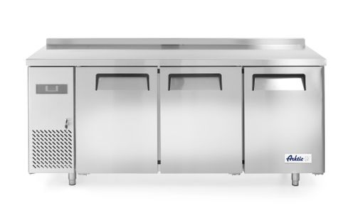 3 durų šaldiklis-stalas, agregatas įmontuotas šone, Arktic, Kitchen Line, 291L, 230V/550W, 1800x600x(H)886mm