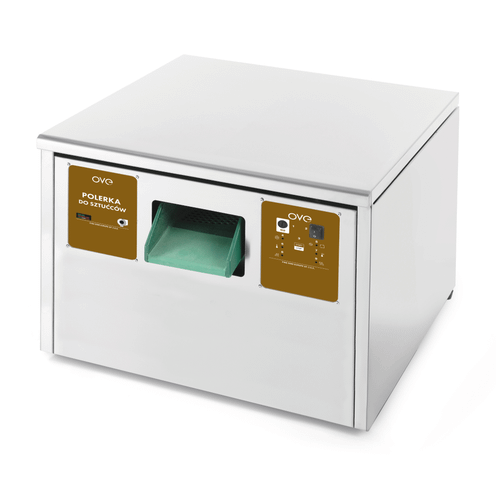 Polerka do sztućców "Mini", 2500 szt./h, Ove, srebrny, 230V/560W