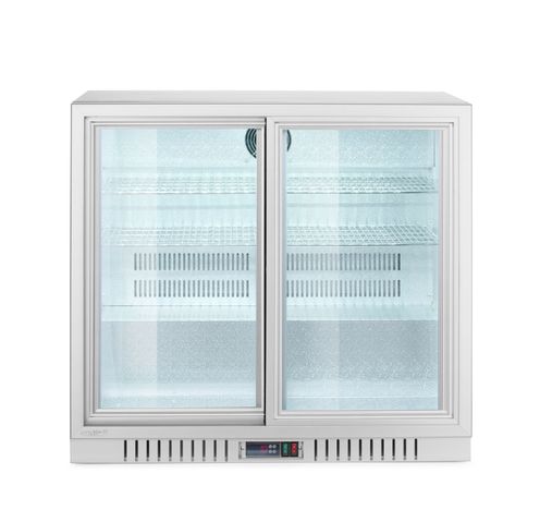Barová chladnička se dvěma posuvnými dveřmi, Arktic, 150L, Stříbrná, 230V/160W, 900x520x(H)840mm