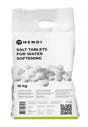 Solné tablety pro změkčování vody, HENDI, 10 kg