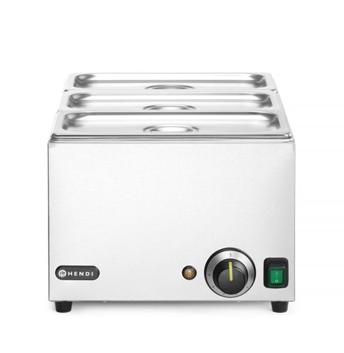 Set: Bagno-maria Ranger + 3x GN 1/3 con coperchio, HENDI, GN (H)150mm, GN 1/1, 230V/1000W, 590x332x(H)242mm