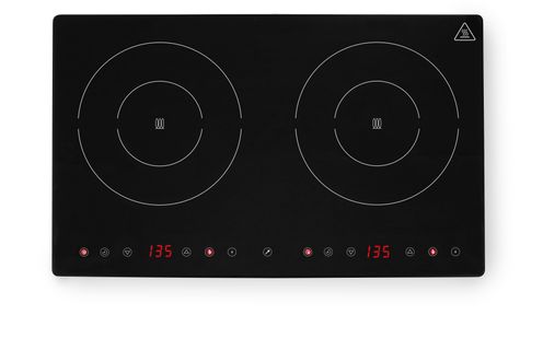 Dvojitý indukční vařič, HENDI, Kitchen Line, 230V/3500W, 608x405x(H)54mm