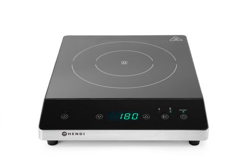 Induktionskocher 2000 W, HENDI, 230V/2000W, 294x374x(H)56mm