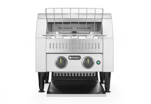 Durchlauf-Toaster, doppelt, HENDI, Silber, 230V/2240W, 418x365x(H)390mm