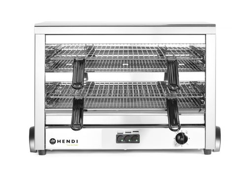 Salamander s křemíkovými tělesy MAXI GN 1/1, HENDI, 400V/4500W, 682x528x(H)455mm