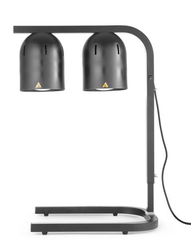 Scaldavivande, a infrarossi, HENDI, Nero, 230V/500W, 453x360x(H)790mm