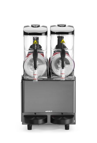 Šaltų gėrimų-šerbeto gaminimo mašina 1x12 l, Arktic, Kitchen Line, 24L, Juodas, 230V/710W, 415x507x(H)810mm