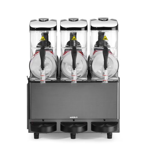 Šaltų gėrimų-šerbeto gaminimo mašina 1x12 l, Arktic, Kitchen Line, Juodas, 230V/1080W, 507x615x(H)810mm