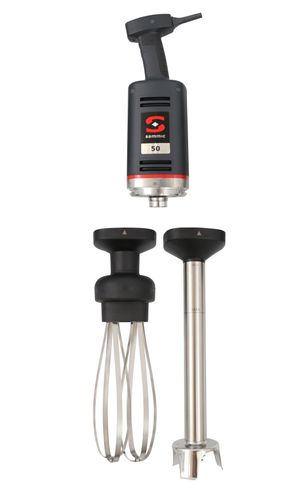 Mikser ręczny z ramieniem miksującym i wymiennym ramieniem ubijającym MB-51, Sammic, 230V/570W, ⌀98x760mm