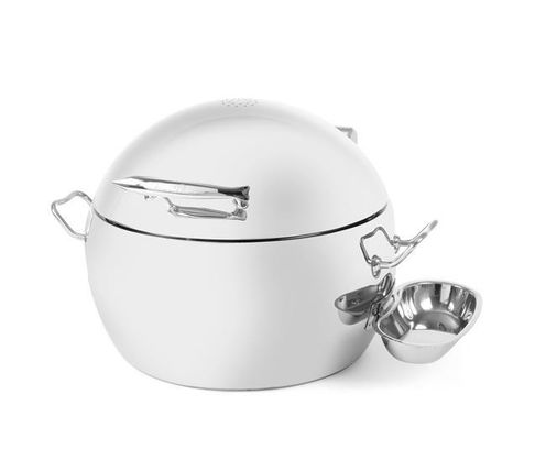 Podgrzewacz indukcyjny okrągły Premium 11 l, Fine Dine, 11L, srebrny