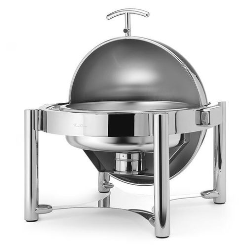 Podgrzewacz indukcyjny okrągły Rolltop De Luxe 6 l, Fine Dine, De Luxe, 6L, srebrny