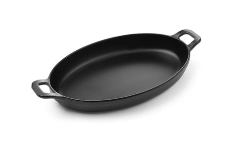 Mini oválná pánev Little Chef, HENDI, Little Chef, Černá, 263x140x(H)37mm