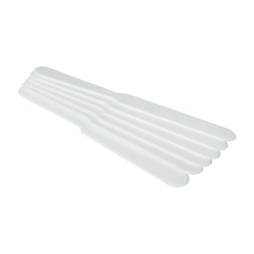 Stěrka na pivní pěnu , BarUp, Bílá, 6 ks, 235x26mm