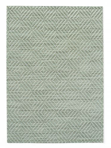 Prostírání, geometrický vzor, HENDI, Zelená, 6 ks, 450x300mm