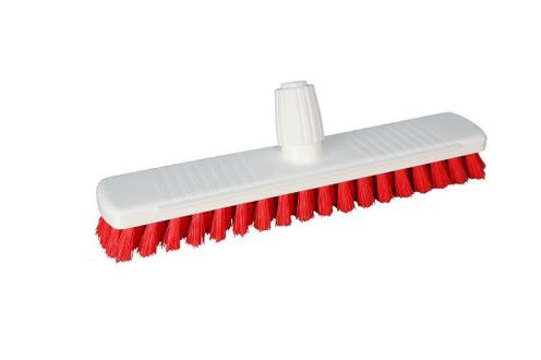 HACCP grīdas birste, Bürstenmann, Sarkans, (L)400mm