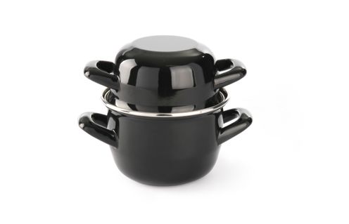 Cazuela para salsas - con tapa, HENDI, 0,8L, ⌀140x(H)150mm