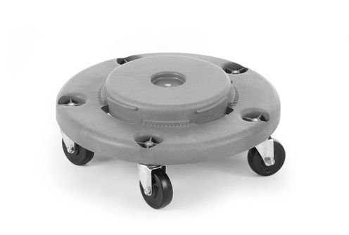 Vozík na kontejner kontejner 120 l, AmerBox, pro 691038, Světle šedá, ⌀455x(H)165mm