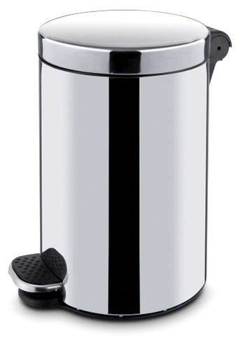 Kosz pedałowy okrągły z wkładem, HENDI, 20L, ⌀300x(H)440mm