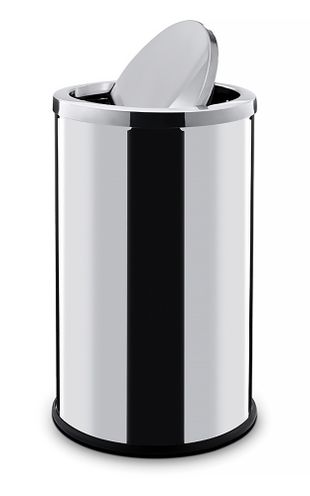 Šiukšliadėžė su persisveriančiu dangčiu, HENDI, 45L, ⌀300x(H)780mm