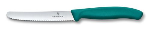 Nóż do pomidorów, Victorinox, zielony, (L)219mm