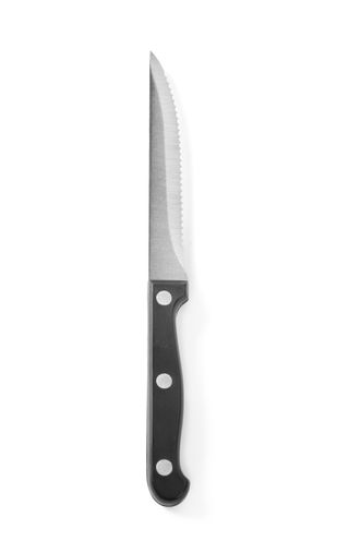 Steakmesser, HENDI, Profi Line, Schwarz, 6 Stk., (L)210mm