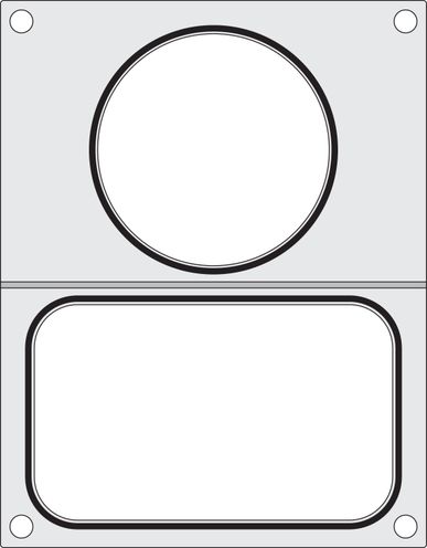 Matrica pre zváračku T-REX M-C-S a B190/192 STRONG, HENDI