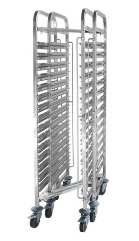 Kompaktní úložný vozík - 15 x GN 1/1, HENDI, 445x610x(H)1710mm