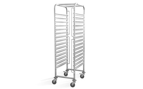 Wózek do transportu 15 blach 600x400, HENDI, Profi Line, 515x680x(H)1710mm