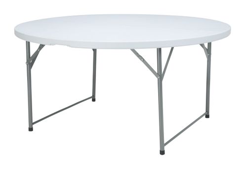 Kulatý bufetový stůl, AmerBox, Bílá, ⌀1500x(H)740mm, Kulatý