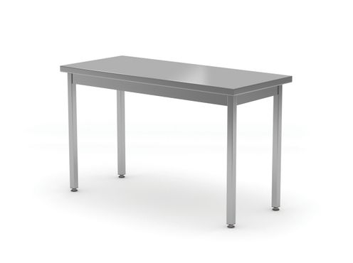Stół centralny bez półki – skręcany, HENDI, Profi Line, 1000x600x(H)850mm