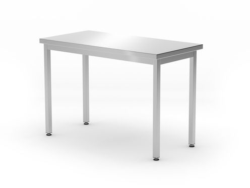 Centrální stůl, přišroubovaný, HENDI, Kitchen Line, 1200x600x(H)850mm